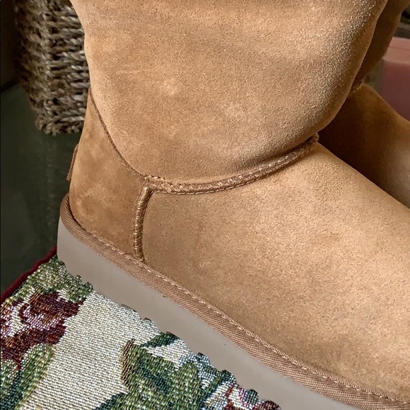NEW UGG VALENTINA CHESTNUT - Picture 4 of 8
